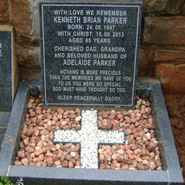 PARKER Kenneth Brian 1947-2013