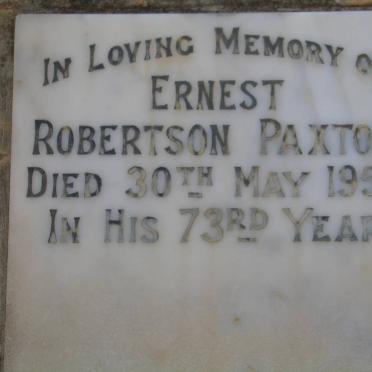 PAXTON Ernest Robertson -1959