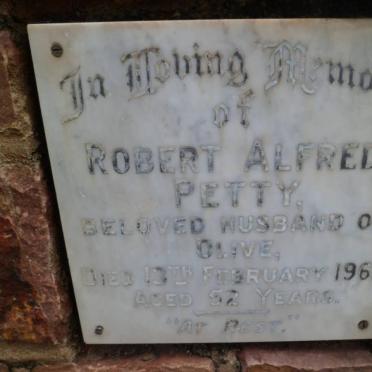 PETTY Robert Alfred -1963
