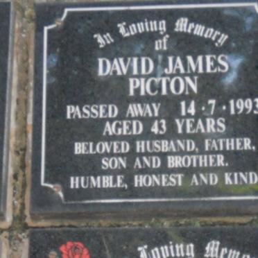 PICTON David James -1993