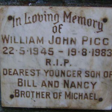 PIGG William John 1945-1983