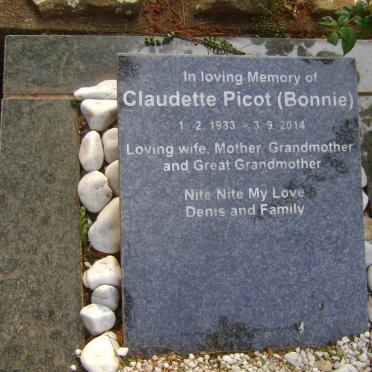 PICOT Claudette 1933-2014