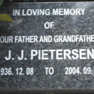 PIETERSEN J.J. 1936-2004