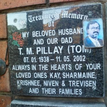PILLAY T.M. 1938-2002