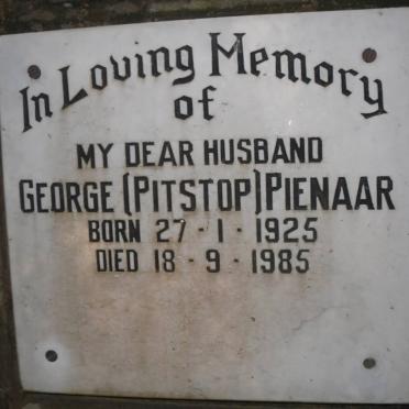 PIENAAR George 1925-1985