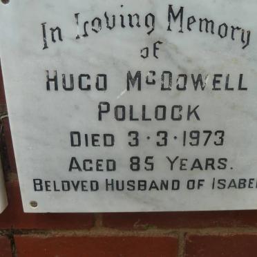 POLLOCK Hugo McDowell -1973