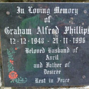 PHILLIPS Graham Alfred 1948-1996