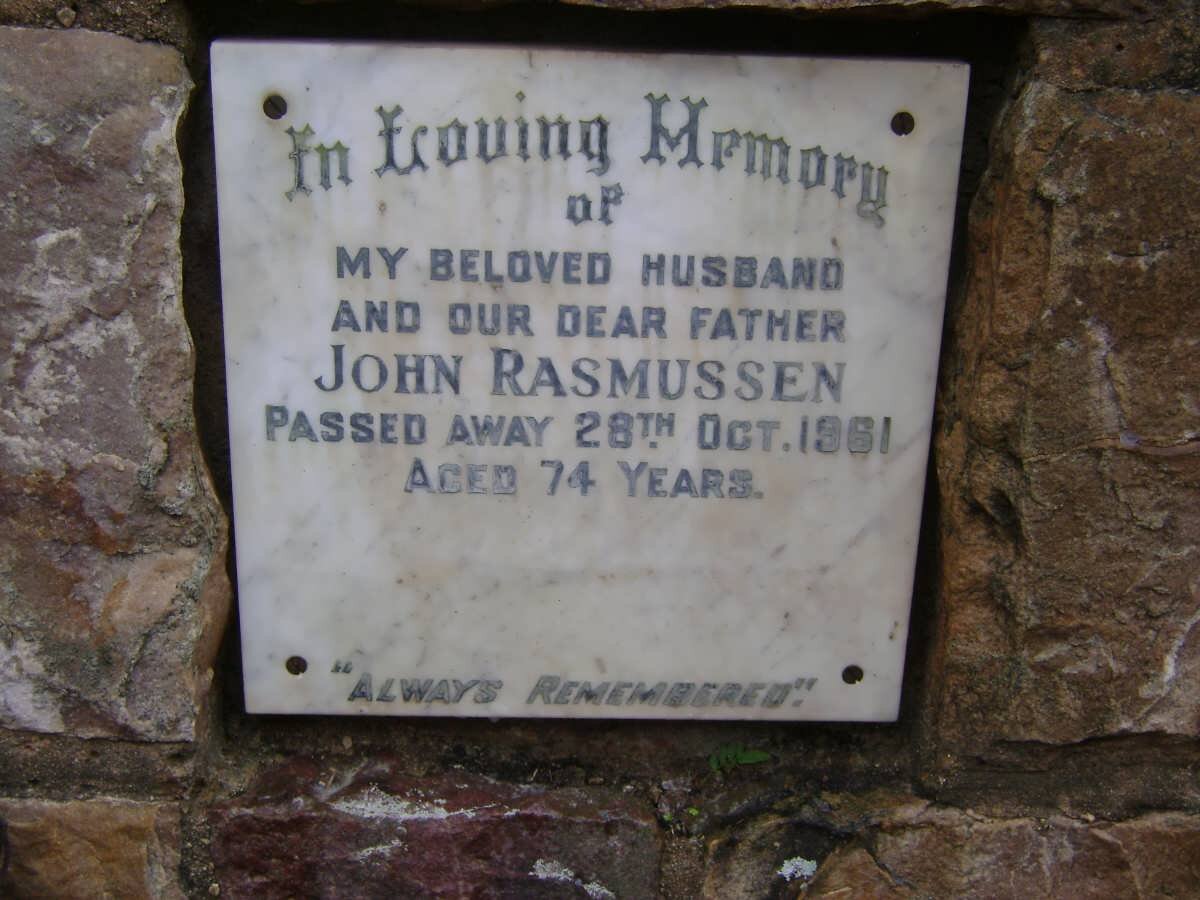 RASMUSSEN John -1961