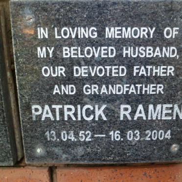 RAMEN Patrick 1952-2004
