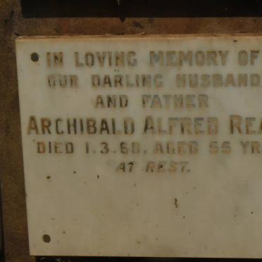 READ Archibald Alfred -1960