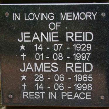 REID James 1965-1998 :: REID Jeanie 1929-1997