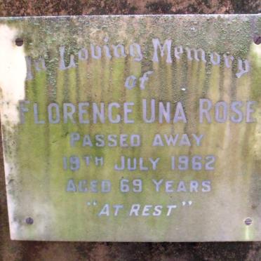ROSE Florence Una -1962