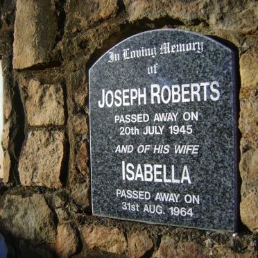 ROBERTS Joseph -1945 &amp; Isabella -1964