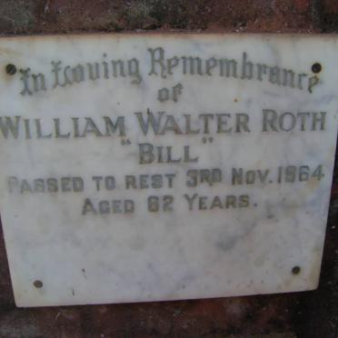 ROTH William Walter -1964