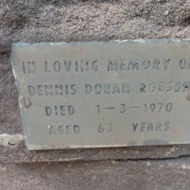 ROBSON Dennis Doran  -1970