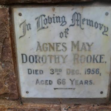 ROOKE Agnes May Dorothy -1956