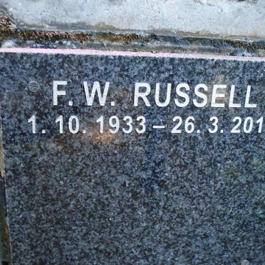RUSSELL F.W. 1933-2012