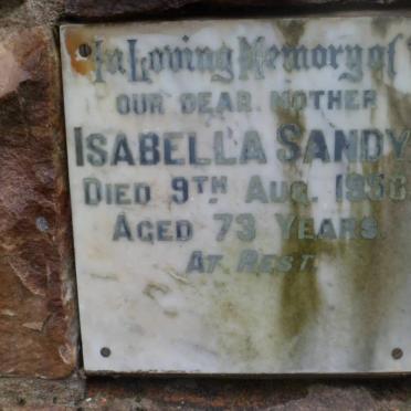 SANDY Isabella -1956