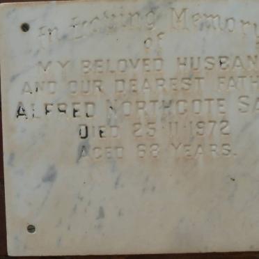 SAGE Alfred Northcote -1972