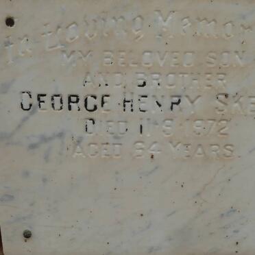 SKENE George Henry -1972