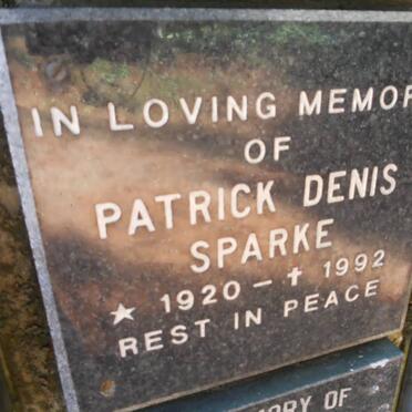 SPARKE Patrick Denis 1920-1992