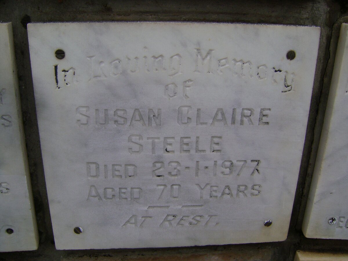 STEELE Susan Claire -1977