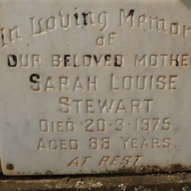 STEWART Sarah Louise -1975
