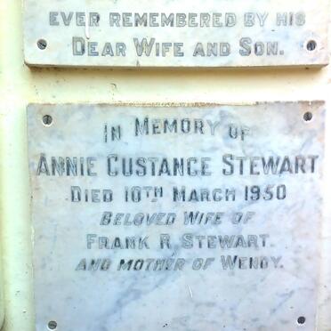 STEWART Annie Custance -1950