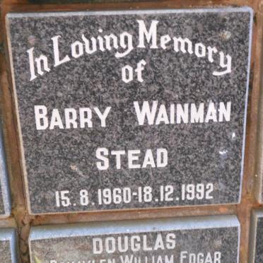 STEAD Barry Wainman 1960-1992