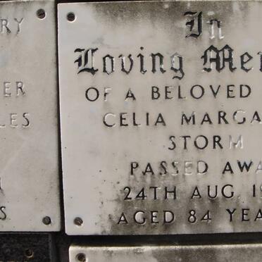 STORM Celia Margaret -1971