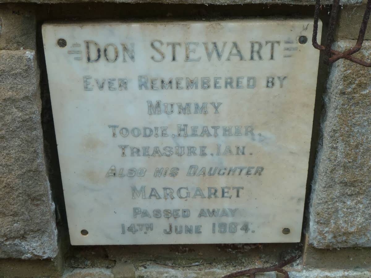 STEWART Don -1965 :: STEWART Margaret -1964