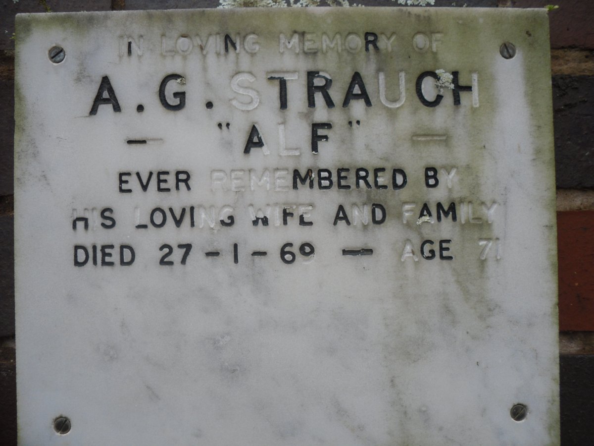 STRAUCH A.G. -1969