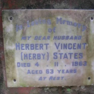 STATES Herbert Vincent -1963