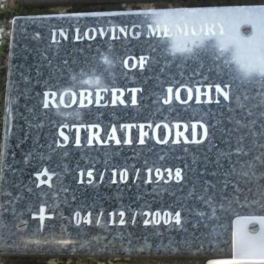 STRATFORD Robert John 1938-2004