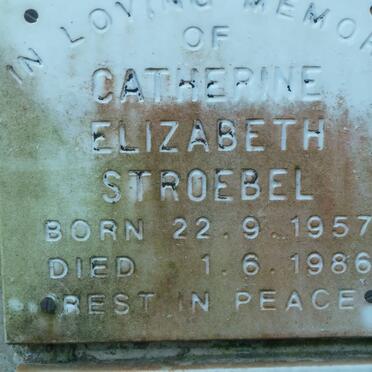 STROEBEL Catherine Elizabeth 1957-1986