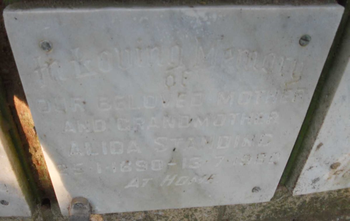 STANDING Alida 1890-1960