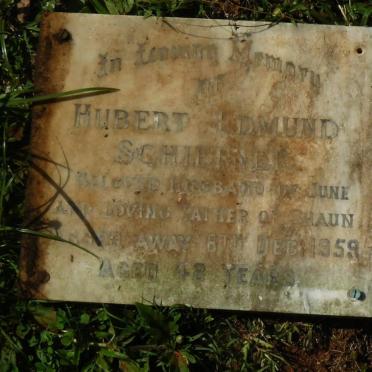 SCHIEFNER Hubert Edmund -1959