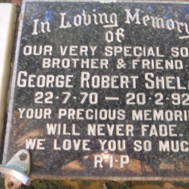 SHELAH George Robert 1970-1992