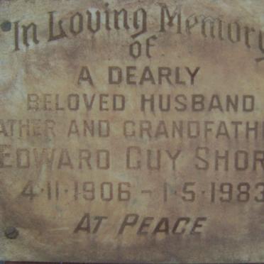 SHORT Edward Guy 1906-1983