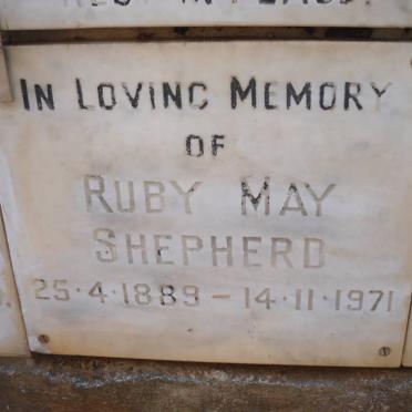 SHEPHERD Ruby May 1889-1971