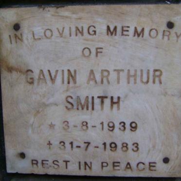 SMITH Gavin Arthur 1939-1983