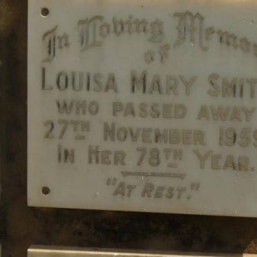 SMITH Louisa Mary -1959