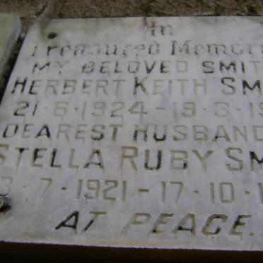 SMITH Herbert Keith 1924-1979 &amp; Stella Ruby 1921-1987