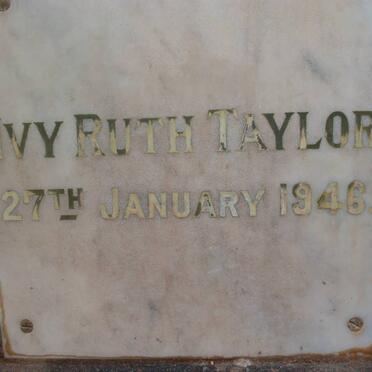 TAYLOR Ivy Ruth -1946