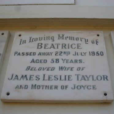 TAYLOR Beatrice -1950