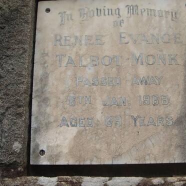 TALBOT-MONK Renee Evange -1968