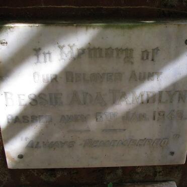 TAMBLYN Bessie Ada -1943
