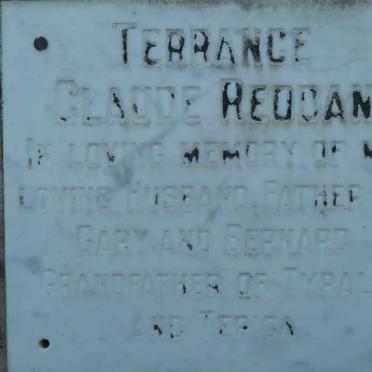 TERRANCE Claude Reddan