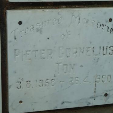 TON Pieter Cornelius 1958-1990