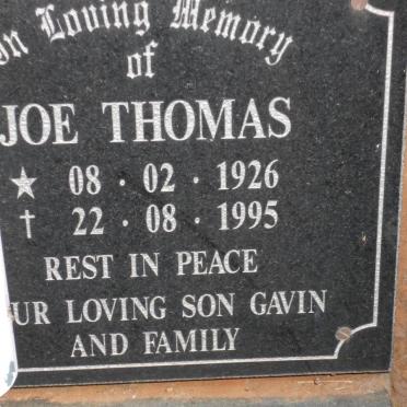 THOMAS Joe 1926-1995